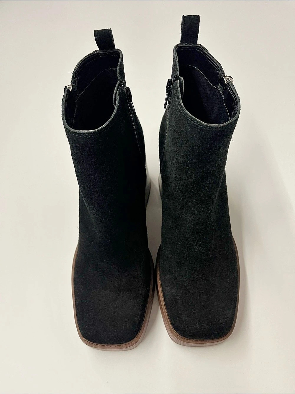 Copper Key Black Leather Ankle Boots US 8M - Picture 2 of 11